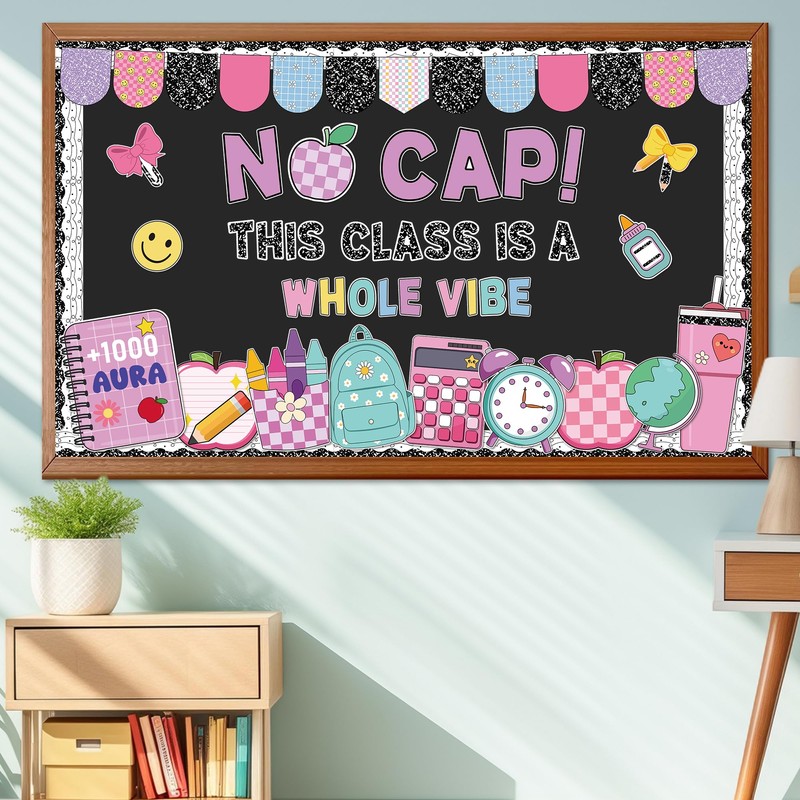 Composition Notebook Bulletin Board Decoration Set Marble Composition Notebook Classroom