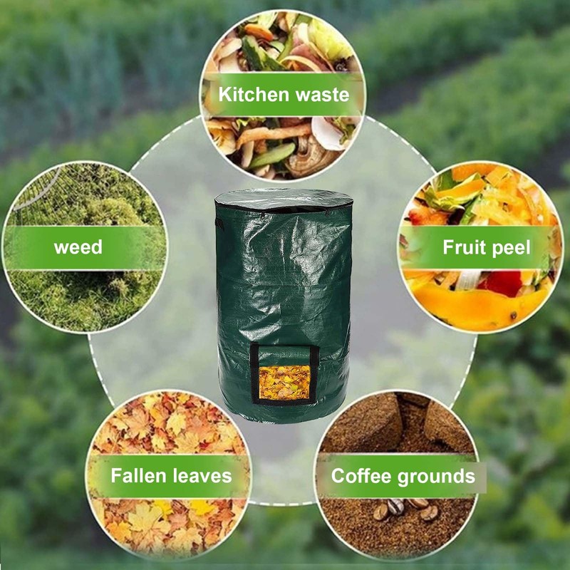 Garden Stand Up Composter, Quick Composter, Modern Mini Quick Composter,