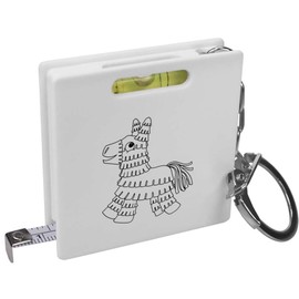 'Party Pinata' Keyring Tape Measure/Spirit Level Tool (KM00041700)