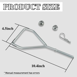 CFWMXG M146774 Lawn Tractor Front Draft Arm Hardware, Deck Hanger Arm Kit Compatible with Jo-hn Deere M146774 M146774A M147976 M147976A M125229 M40461 M131640 H135891 J16931 LT133 LT150