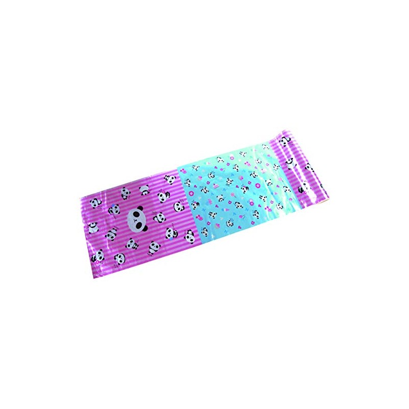 Alpha Mick Aluminum Foil Leisurely Panda Pink & Blue, 7.9