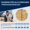 Pack of 10 Decking Screws 5 x 60 mm Long,