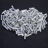 Ciomszan 100Pcs Bike Cable End Caps, Cable End Crimps, Alloy