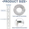 Galvanized Metal Pipe Strap 1-Inch x 33FT 0.6mm Thickness for