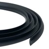 Tintvent T Rubber Trim Molding, Fit 1/2 inch Edge, Edging