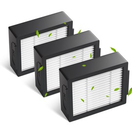 Replacement 4639161 High-Efficiency Filter for iRobot Roomba e, i, and j Series Robot Vacuums Filter-3-Packs