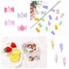 ZOCONE Colorful Candy Pendant Charm, 60 Pcs Mixed Cute Charms