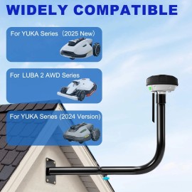 Zelvoro Wall Mount Kit for YUKA 1000 & 2000, for Luba 2 AWD Series, for YUKA 1500(2024)