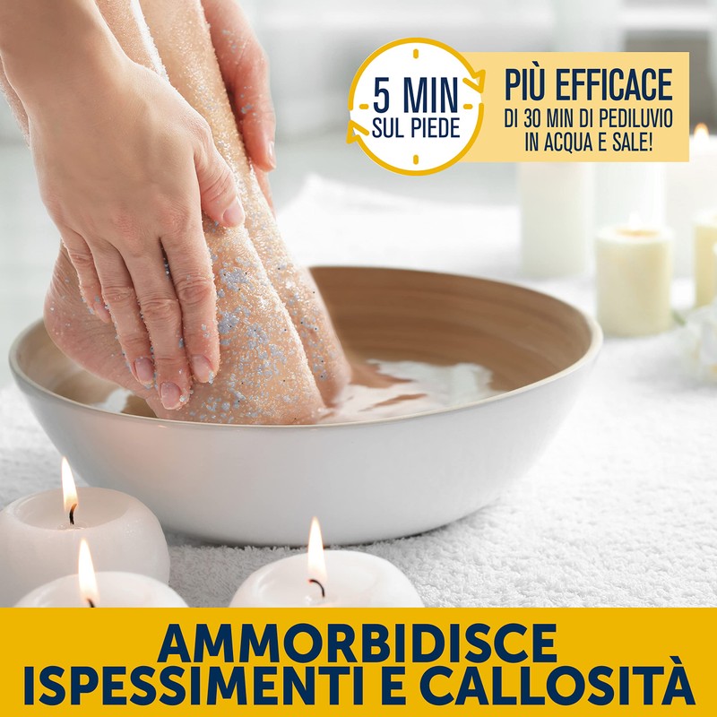 Podovis, Pediluvio Soothing Velvet Effect, Soft and Smooth Feet, Corn