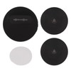 Black Wireless Doorbell Self Powered Waterproof Door Bell with 58
