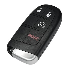 Smart Key Fob Replacement Fit for Jeep Compass 2017 2018 2019 2020 2021 2022 2023 Car Keyless Entry Remote FCC ID:M3N-40821302 Part Numbers:68250346AB 68250337AB 68417821AA 68417821AB 433Mhz