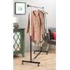 Whitmor Adjustable Rolling Garment Rack