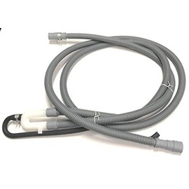 OEM LG Dishwasher Drain Hose Line Originally for LG LDS5811ST, LDS5811ST-01, LDS5811ST-02, LD6100BB, LDS5540ST