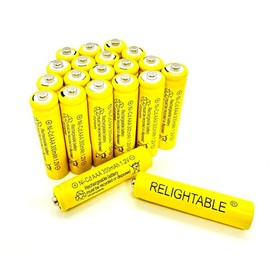 RELIGHTABLE 300mAh AAA NiCd 1.2v Rechargeable Batteries Garden Solar Ni-Cd Light LED M (20)
