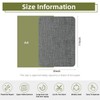 ZESION 2Pcs Self-Adhesive Linen Fabric Patches, Quick Repair for Sofas,