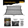 AUTOWN Cargo Net for Pickup Truck Bed - Stretchable 4'x4'