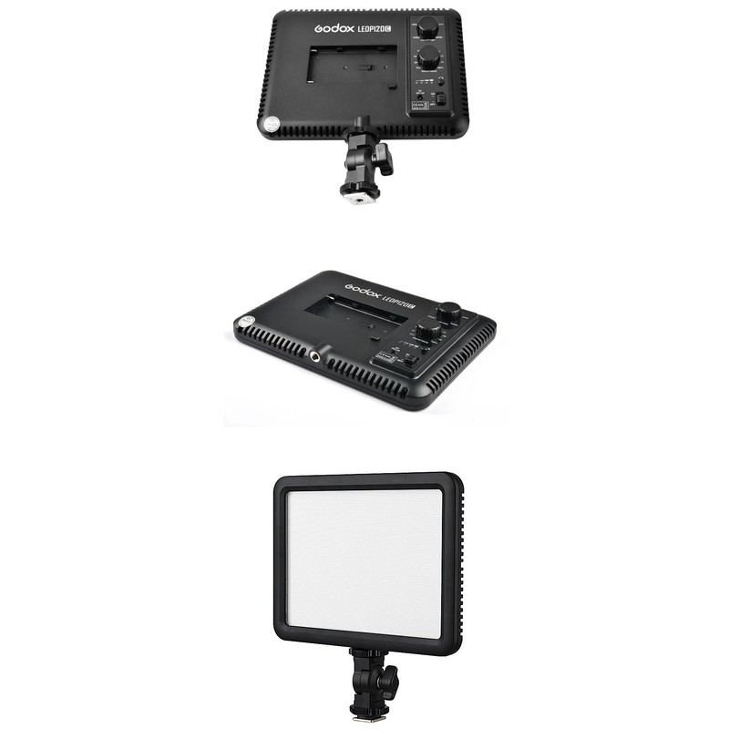 LEDP120C Ultra-thin 12W Dimmable LED Video Light Panel Fill-in On-camera