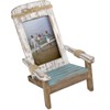 EXCELLO GLOBAL PRODUCTS Beach Chair Photo Frame: Holds 4x6 Vertical