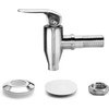DOZYANT Beverage Dispenser Push Style Spigot,Stainless Steel Polished Finished, Water
