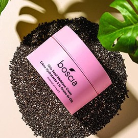 boscia Crema Hidratante de Semillas de Chia- Cuidado de la piel vegano, sin crueldad animal, puro y natural . Hidratante Súper Rico para una...       