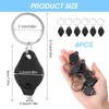 6Pcs Note Checker Blacklight Mini LED Keychain Torches Mini Keychain