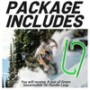 XTPTFABS 3639-781 Snowmobile Ski Loops Handles Set Compatible with Arctic