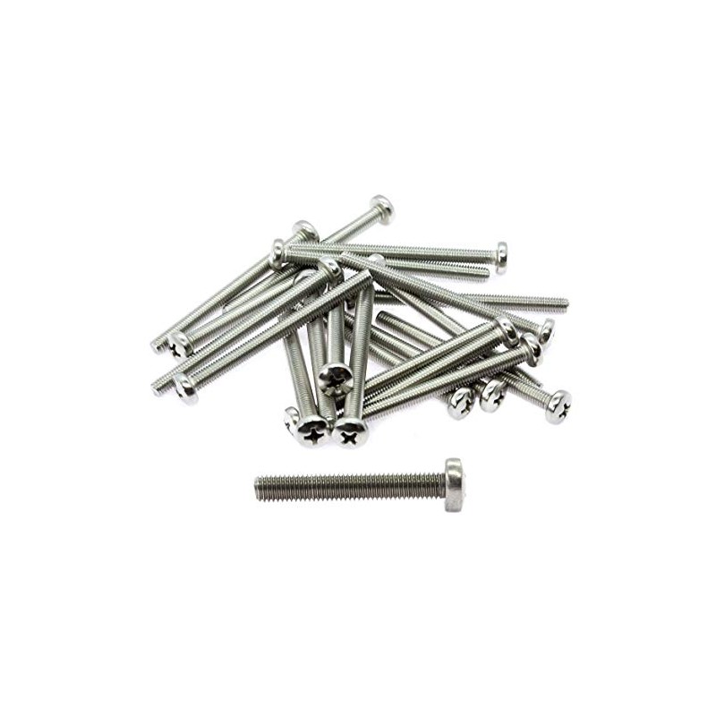 M5 (5mm x 40mm) Phillips Pan Head Machine Screws -