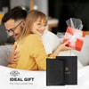 VULKIT Credit Card Holder for Women with Clear ID Window