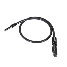 XLC MRS Cable Lock, plug-in cable, 100 cm, diameter 12 mm, black