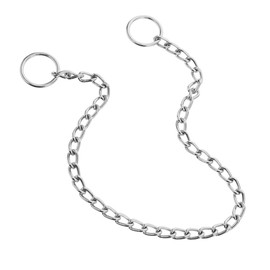 Sosoport Chew Resistant Dog Leash Extension Pet Chain Collar Metal Necklace for Dogs Comfortable Fit