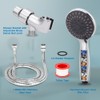 Briout Filtered Shower Head with Handheld, High Pressure 5 Spray