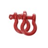 Overland Vehicle Systems Recovery Shackle 3/4" 4.75 Ton - Red