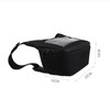 Motorcycle Handlebar Bag, Large Storage Black Motorcycle Tank Bag Front,