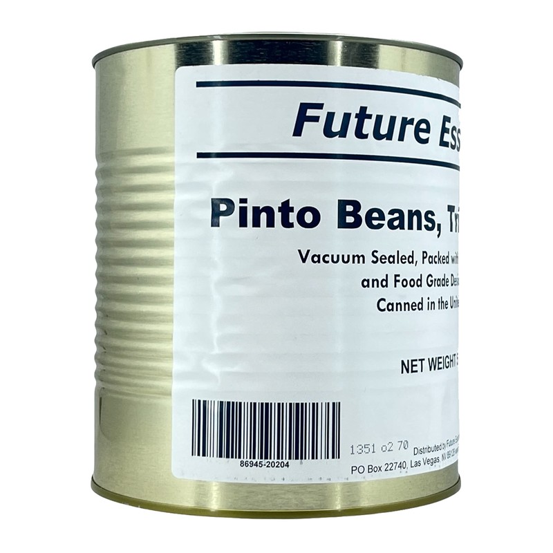 1 Can of Future Essentials Pinto Beans, Dried, # 10