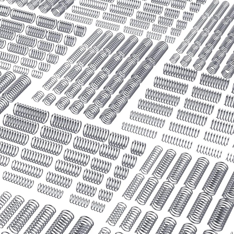 Stainless Steel Compression Spring Assortment for DIY Repairs – 30