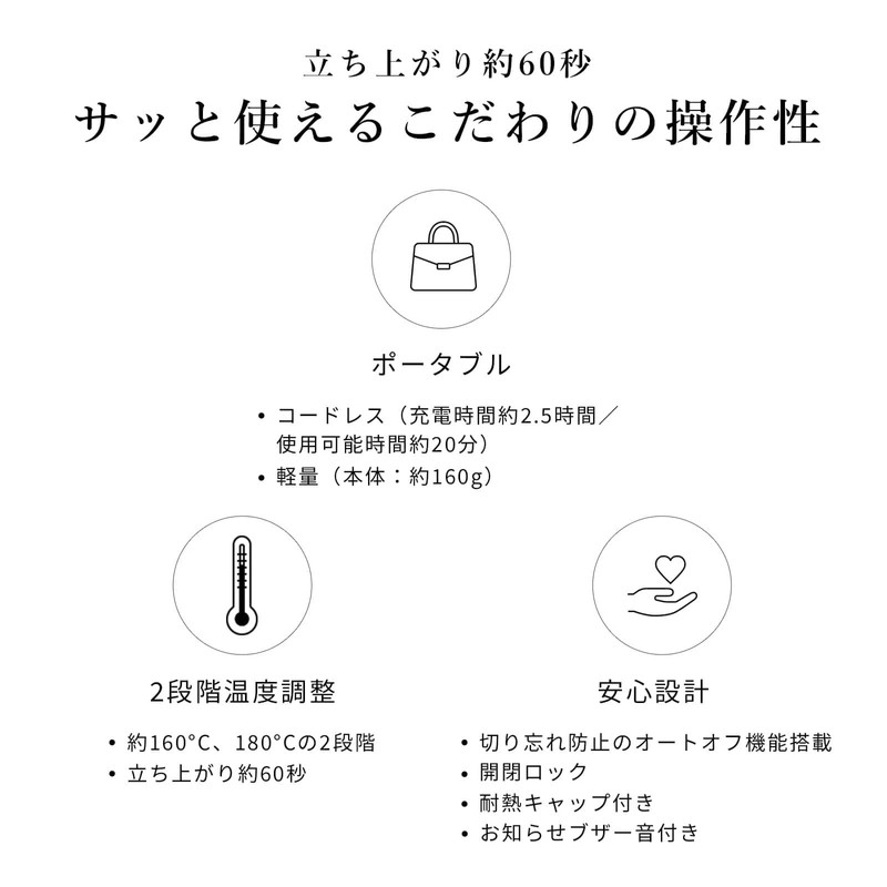 ReFa FINGER IRON ST Finger Iron Guide Book Included (Pink)