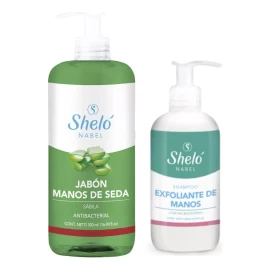 Sheló Nabel Jabon Para Manos Sabila Y Exfoliante De Manos, Shelo Nabel.