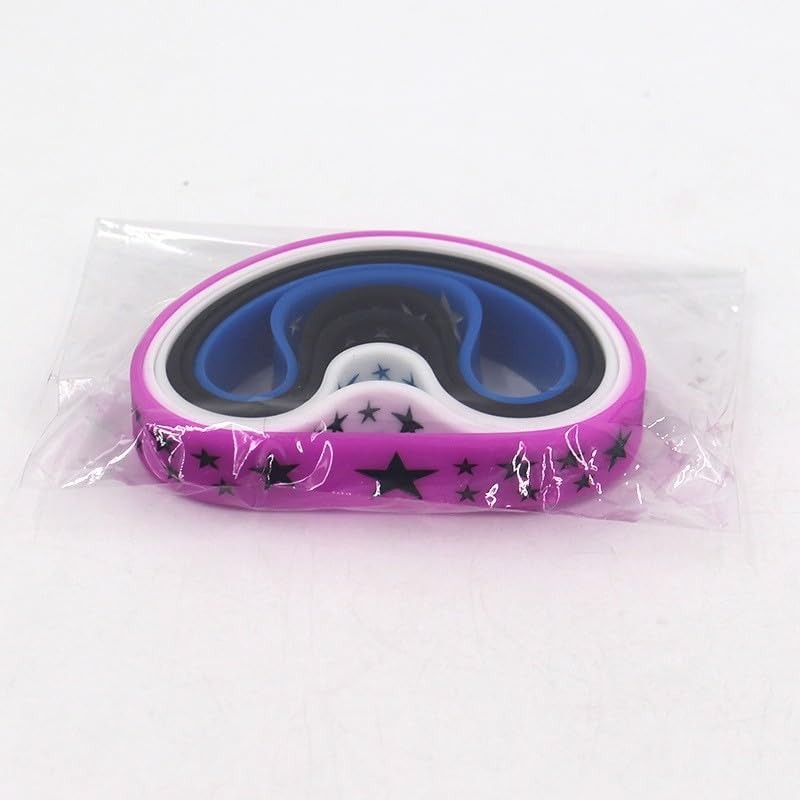 POYAMUSE 6pcs Y2K Star Silicone Bracelets Set – Emo Rubber