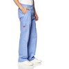 Dickies Men's Signature Elastic Waist Scrubs Pant, Ceil Blue Medium