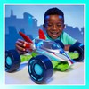 PJ Masks Power Heroes PJ Hero Vehicle, Convertible Hero Flash