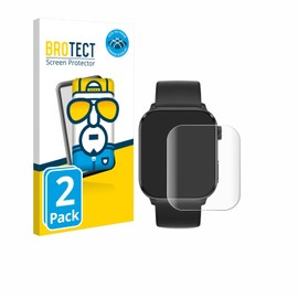BROTECT Pack of 2 Full Cover Screen Protectors for Ice-Watch Smart 3.0 1.78 Inch Full Screen Protector Film [3D Curved, Crystal Clear]