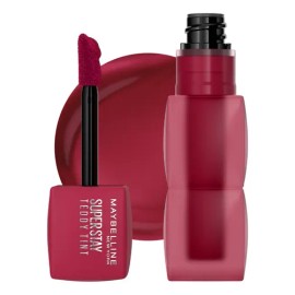 Maybelline Tinta para labios Super Stay Teddy Tint 4.2ml, dura 12H, textura suave, no transferencias