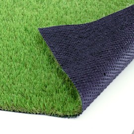 NINXANG Artificial Grass Rug Outdoor Indoor 6FTX12FT Fake Grass Carpet Green Synthetic Grass Pet Turf Realistic Faux Grass Rug with Drain Holes for Garden Lawn Landscape Balcony Home Decor Patio