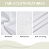 Wood Grain Tablecloth Square Table Cloth Grey Fence Panels Tablecloths