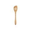 Maxwell & Williams Evergreen Bamboo Slotted Peaked Spoon, 33 cm