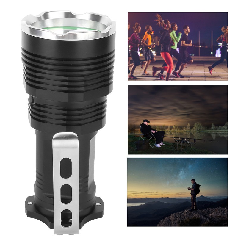 Outdoor High Power Highlight LED Flashlight Holding Lamp Waterproof for