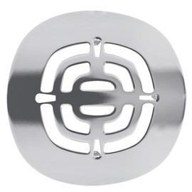 Westbrass Brass Snap-In Shower Strainer Grid, Polished Chrome, D316-26