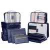12-Piece Suitcase Organiser Set, Packing Cubes for Suitcase, Travel Accessories,