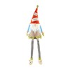 Mud Pie X-Large Easter Dangle Leg Gnome, 46 1/2" X