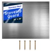 24 by 30 Inch Reversible Stainless Steel Backsplash Metal Backsplash